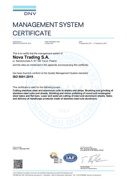 ISO 9001:2015 EN